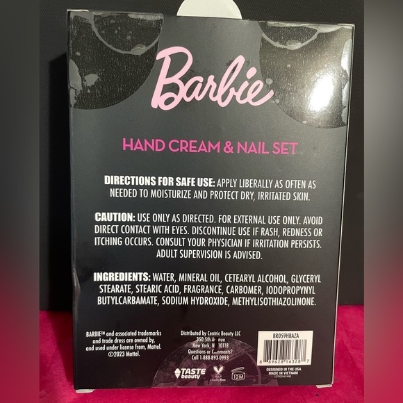 Barbie Hand Cream Nail Set Barbie Collector Barbie Display ๐ Barbie Bath Set ๐ซง - Picture 6 of 11
